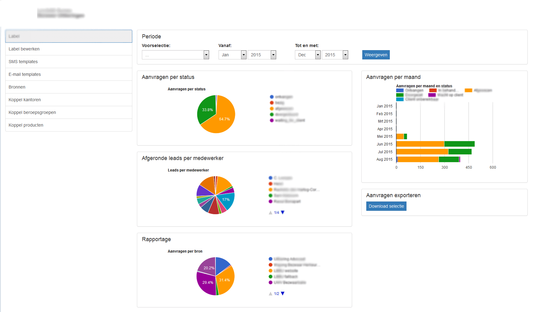 website preview omnius.nl